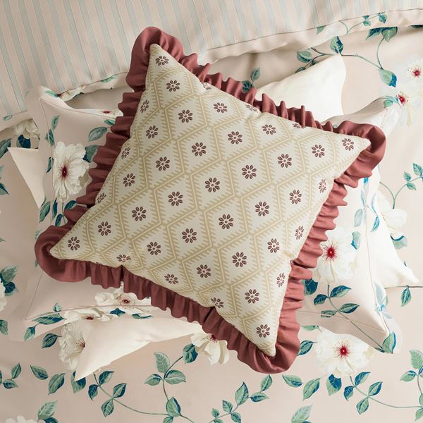 Poets Rose Cushion - Blush